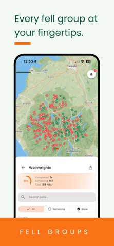 Trailwise: Fell & Peak Bagging Screenshot 2 of 9