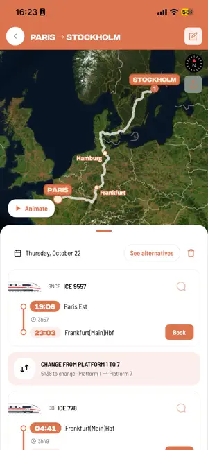 HOURRAIL! screenshot 3