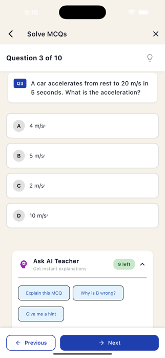 Sabaq Guide - ETEA MDCAT Prep Screenshot 10 of 10
