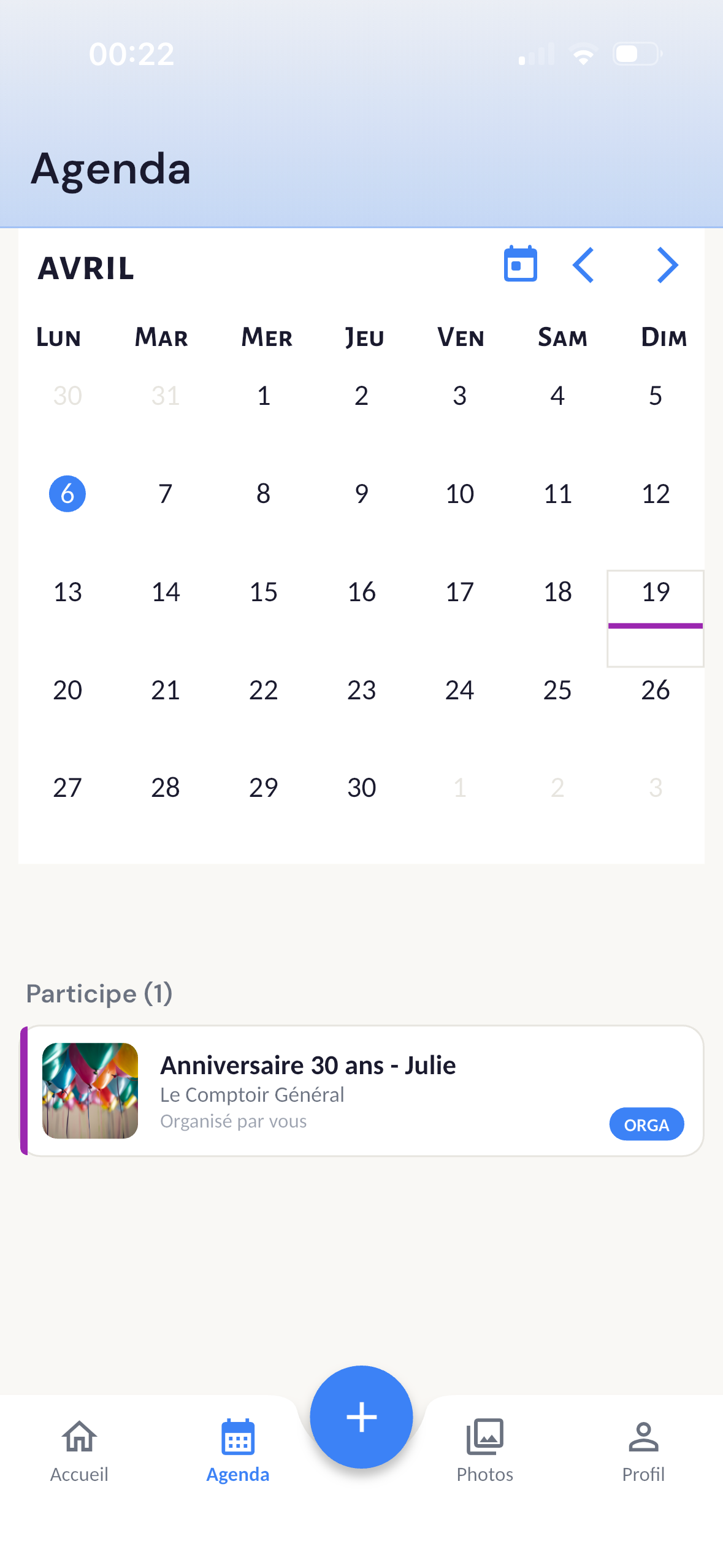 WePlanner screenshot 2