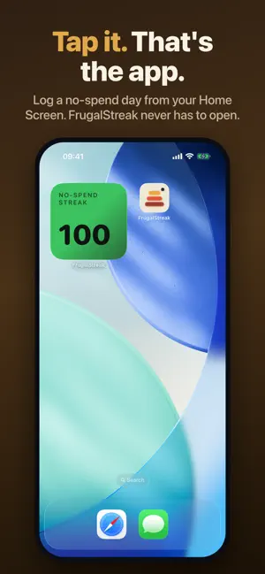 No Spend - FrugalStreak screenshot 1