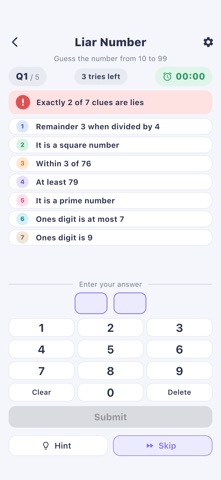 Liar Number: Logic Puzzle screenshot 5