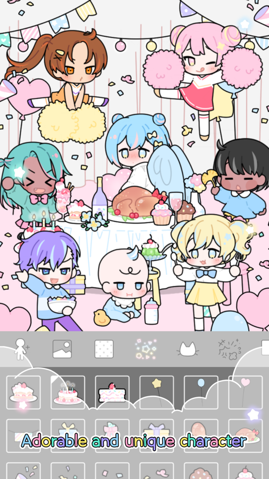 #1. Pastel Party (iOS) By: SeyeonSoft Co., Ltd.