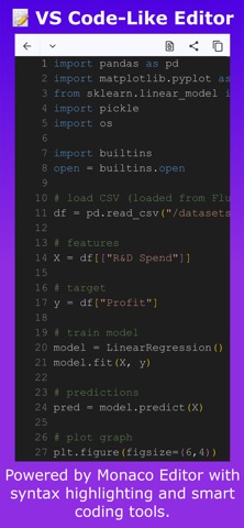 PyStudio - Learn & Run Python Screenshot 3 of 6