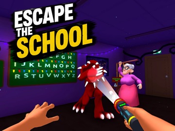 Stranger School: Prank Monster iPad screenshot
