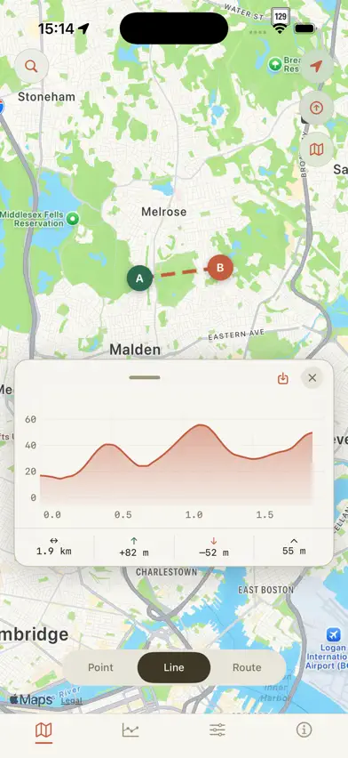 Altitude explorer screenshot 2