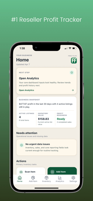 FlipFinds: Resale Tracker Screenshot 1 of 5