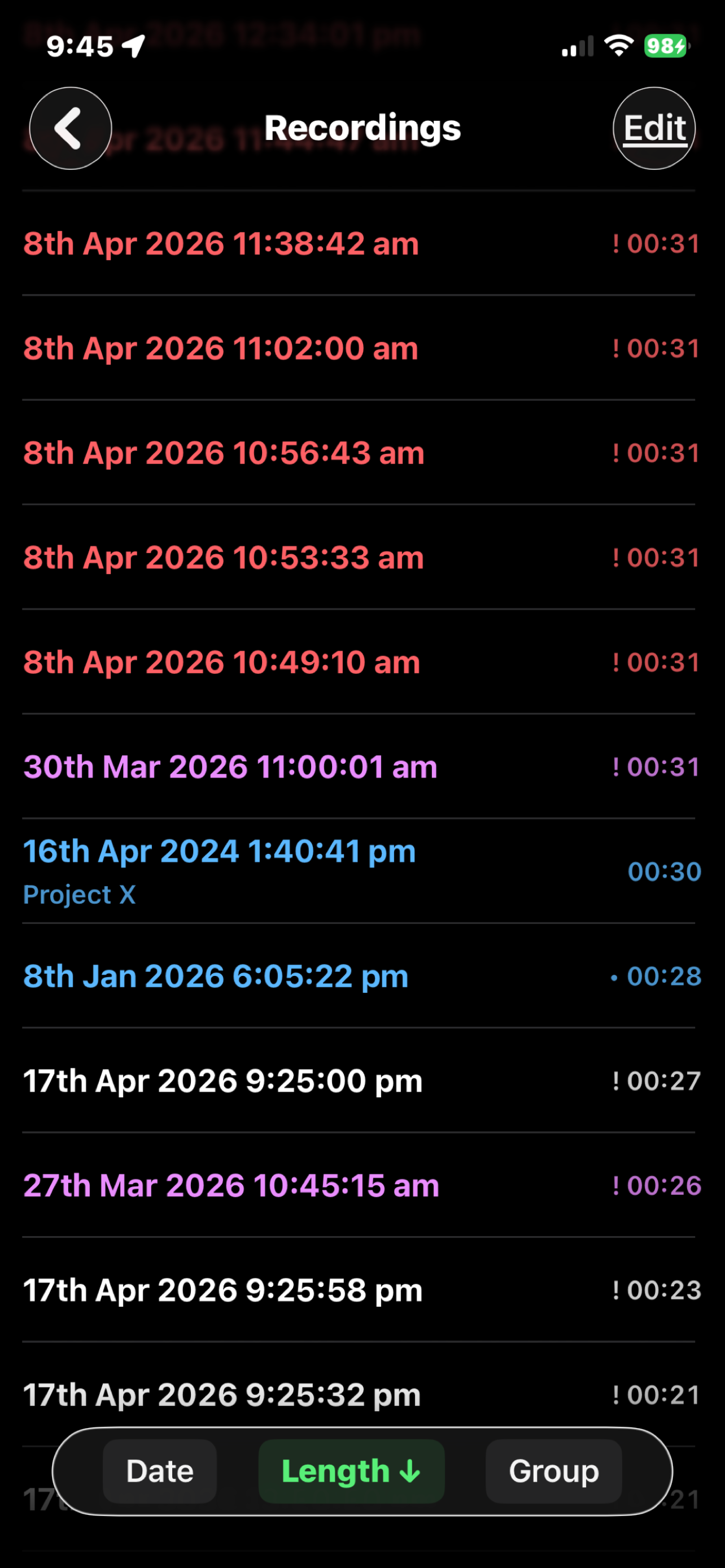 Audio Recorder Trigger Lite screenshot 4