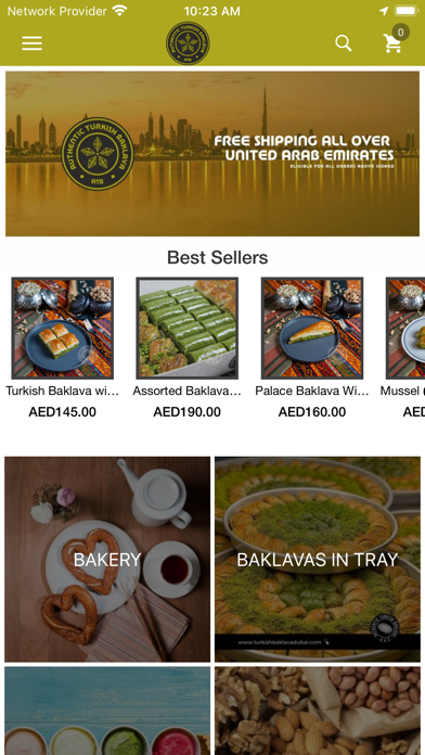 Authentic Turkish Baklava Screenshot