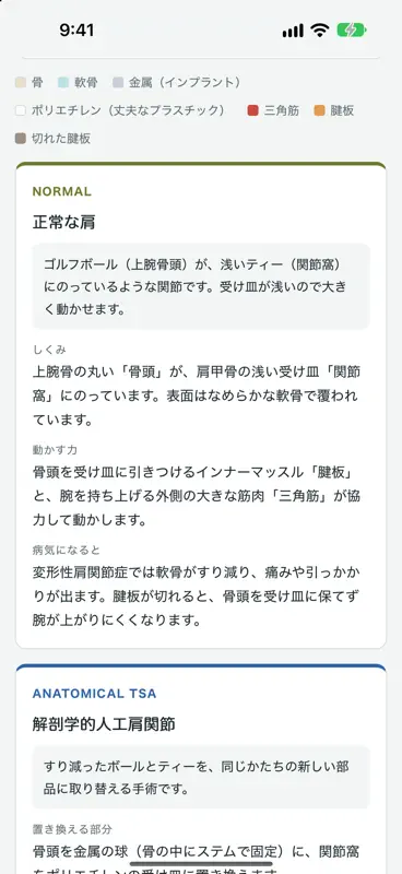 肩関節モデル screenshot 4 of 4