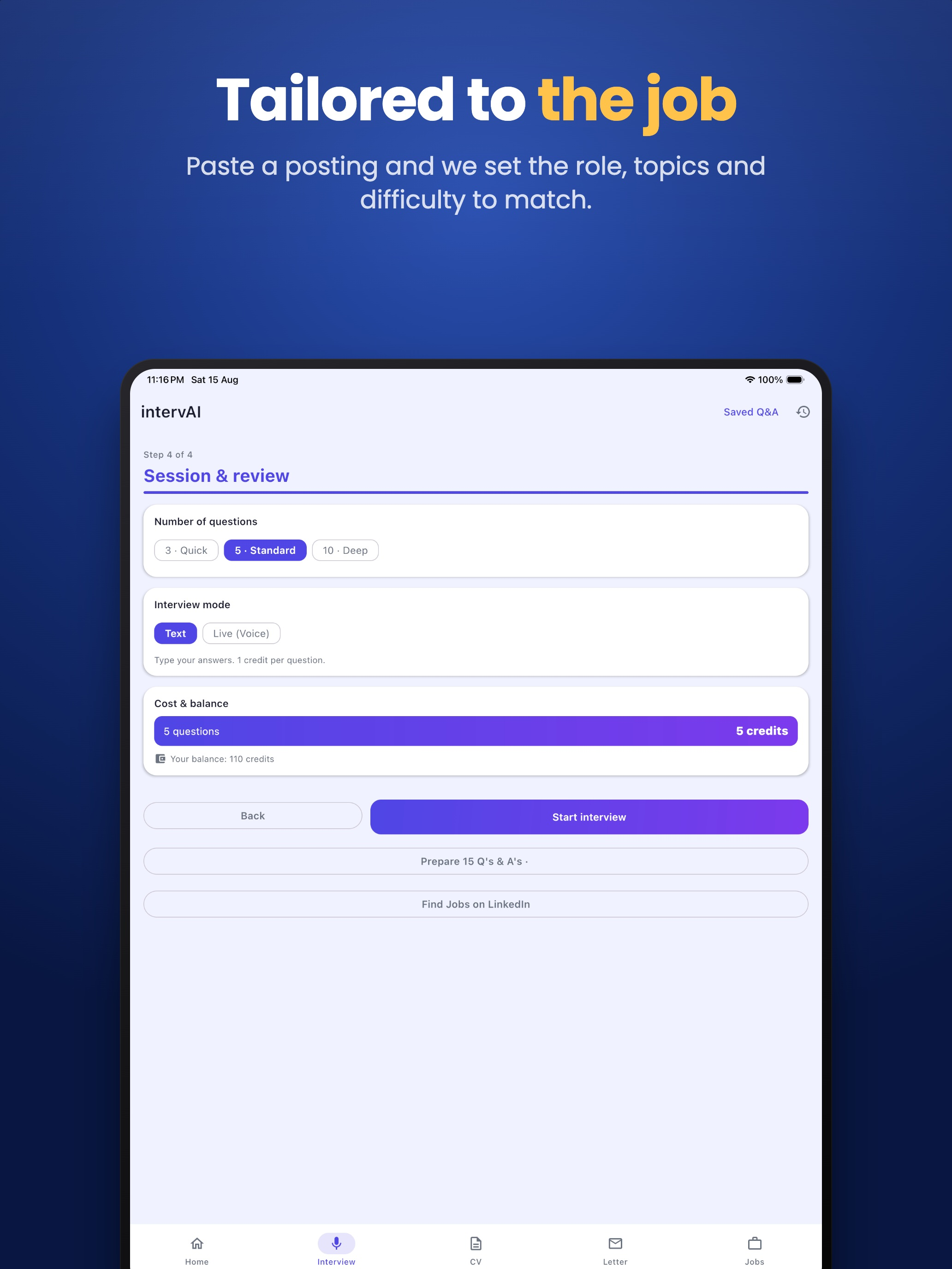intervAI - AI Interview Coach screenshot 11