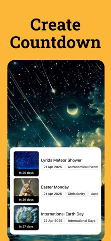 National Day: Calendar 2026 iPhone screenshot