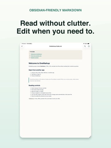 OneOpen: File Viewer iPad screenshot