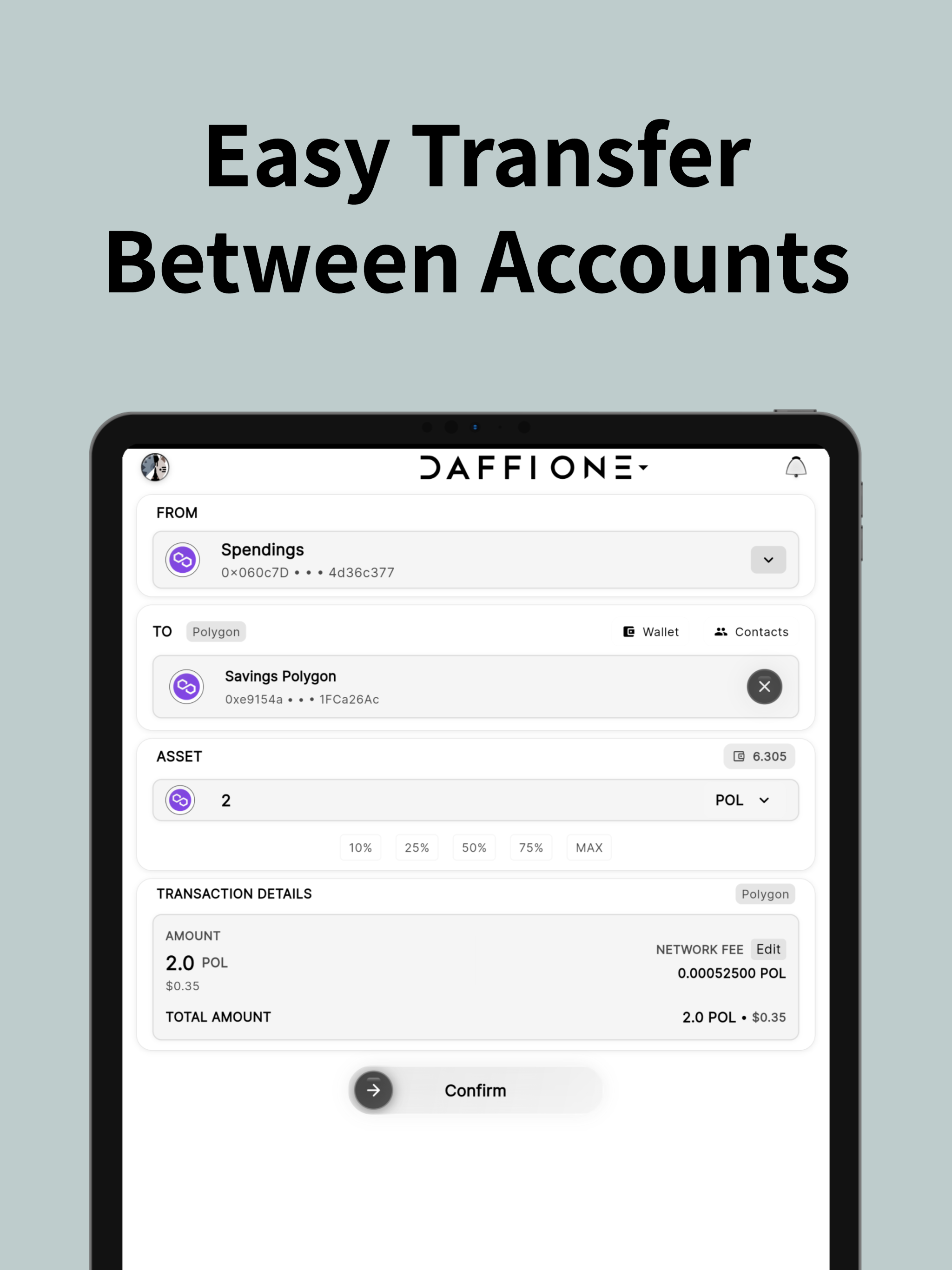 DaffiOne Wallet