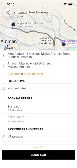 Jo Limo screenshot 3