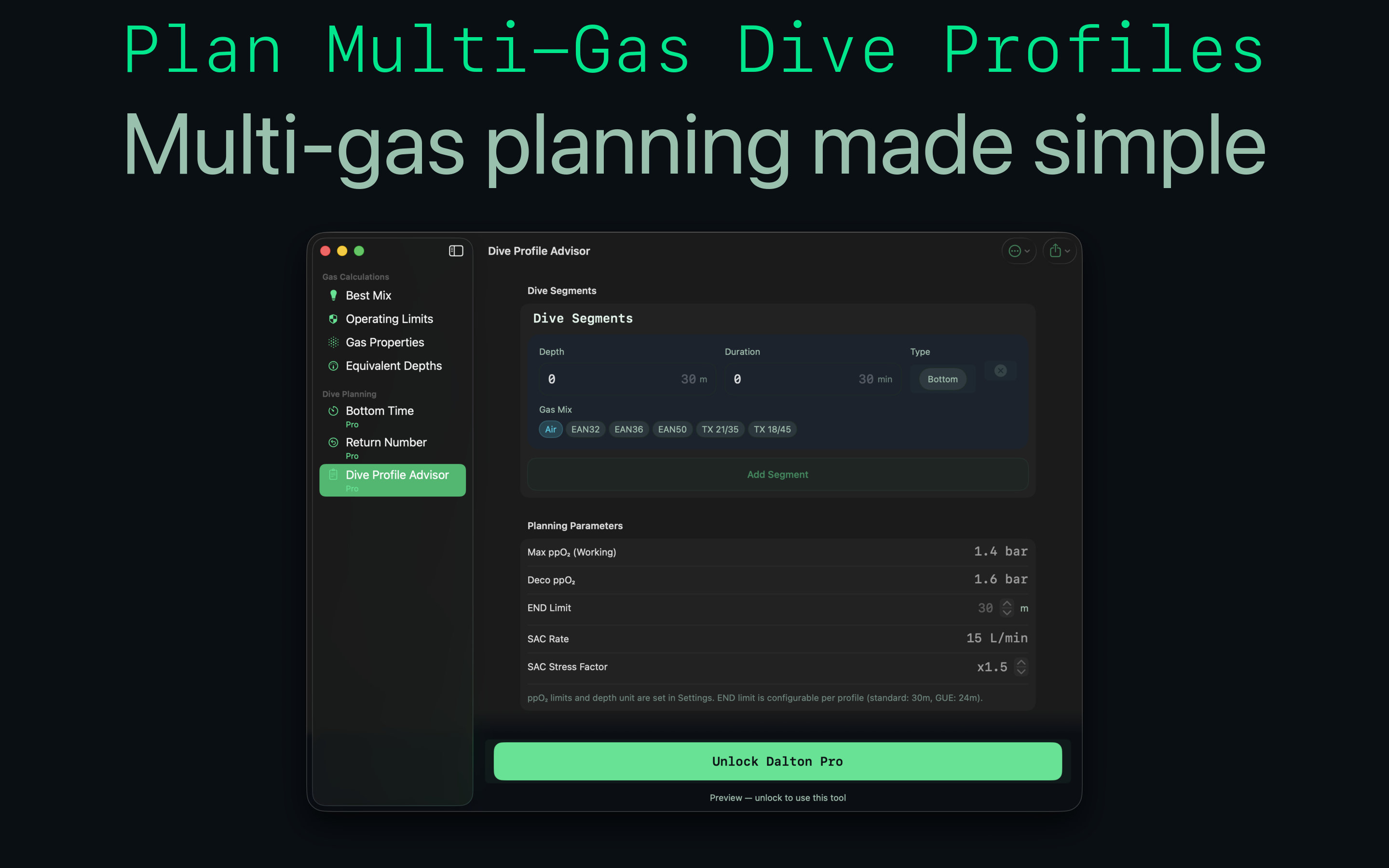 Dalton: Dive Gas Calculator screenshot 20