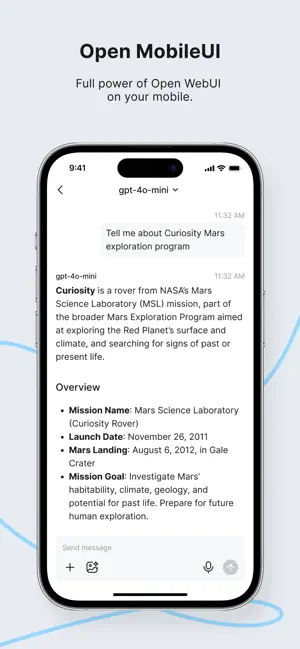 Open MobileUI screenshot 1