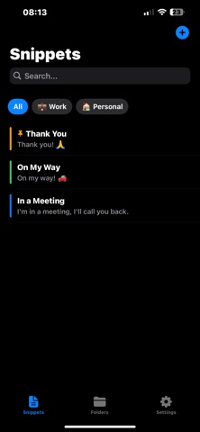 SnapPaste Keyboard Screenshot 1 of 3