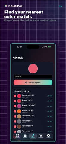 FlossMatch: Thread Inventory Screenshot 3 of 6