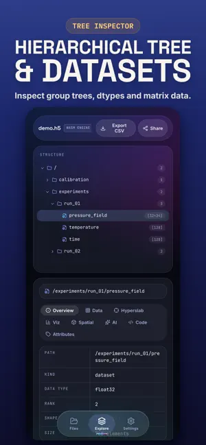 HDF5 Viewer · File Reader screenshot 2