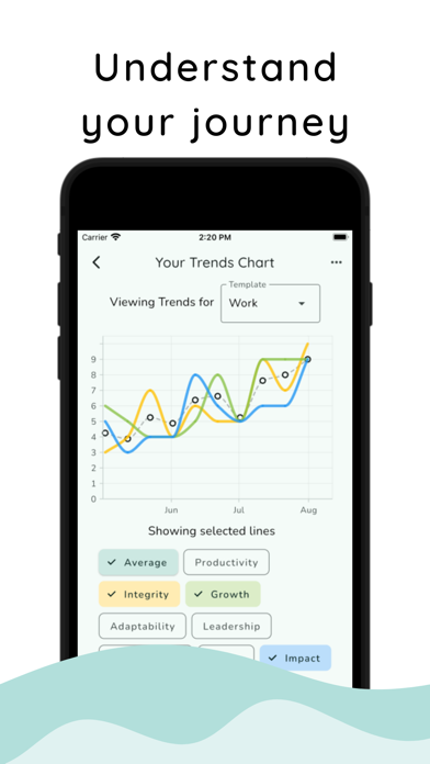 Wellness Wheel - Life Tracking Screenshot
