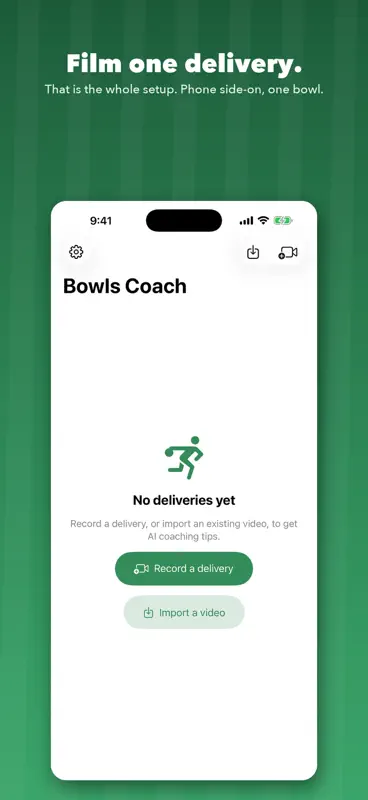 Lawn Bowls Coach AI screenshot 1 of 4