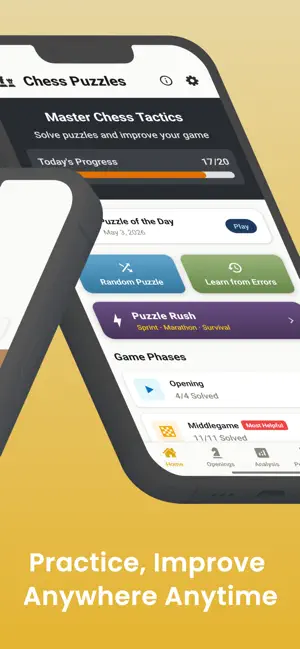 Offline Chess Puzzles screenshot 2