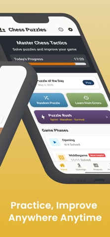 Chess Puzzles: Tactics Train Screenshot 2 of 10