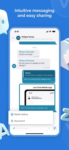 Clusterix Live Chat screenshot
