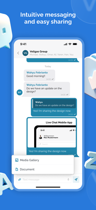 Clusterix Live Chat Screenshot 3 of 4