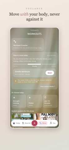 Youlance: Cycle Based Living screenshot