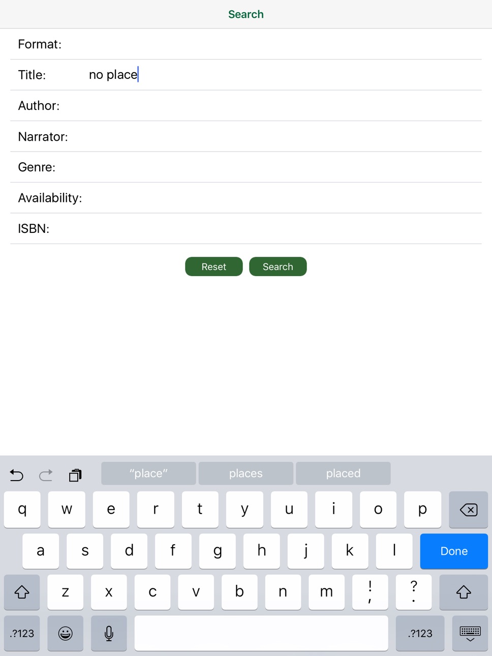 iPad screenshot