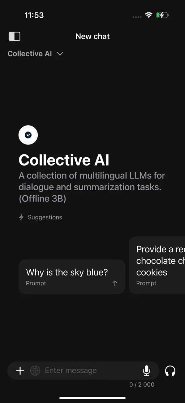 #3. Collective AI (iOS) Által: Whitespace Global