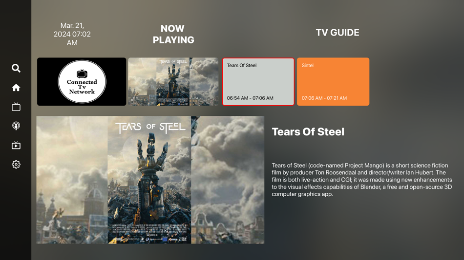 #2. Connected TV Network (iOS) بواسطة: TvStartup Inc.