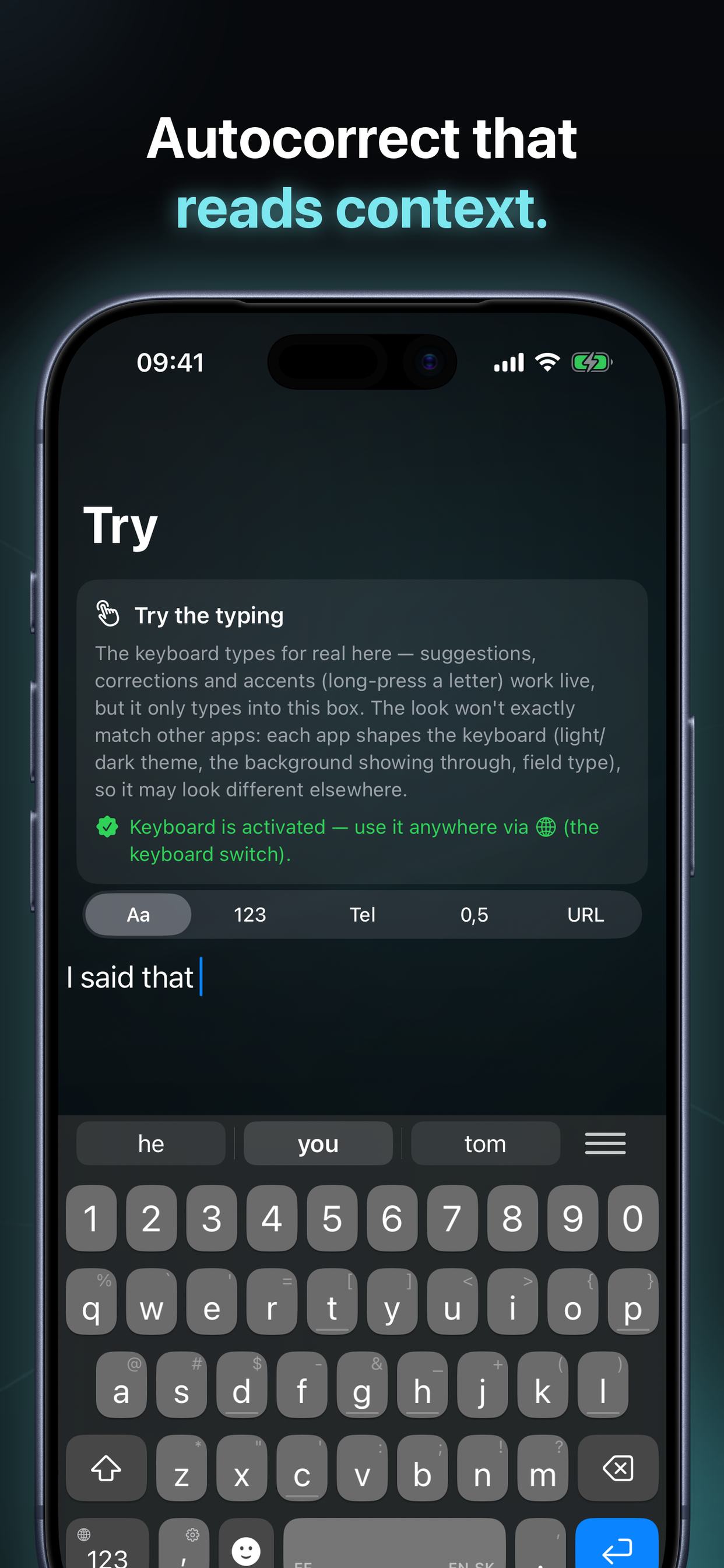 EFKey – Swipe & AI Keyboard screenshot 6