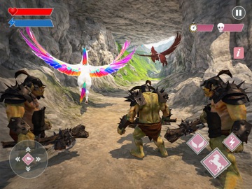 Flying Unicorn Magic Horse Sim iPad screenshot