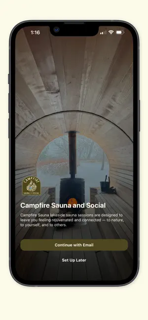 Campfire Sauna screenshot 1