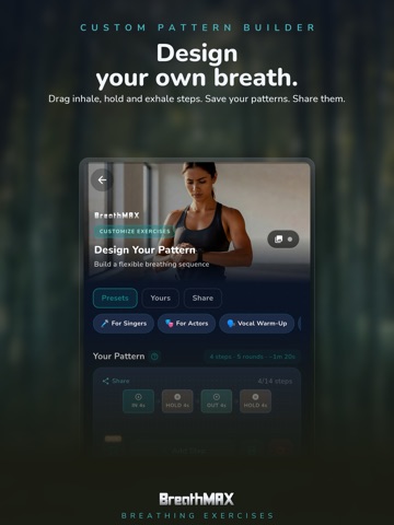 Breathing Exercises: BreathMAX iPad screenshot