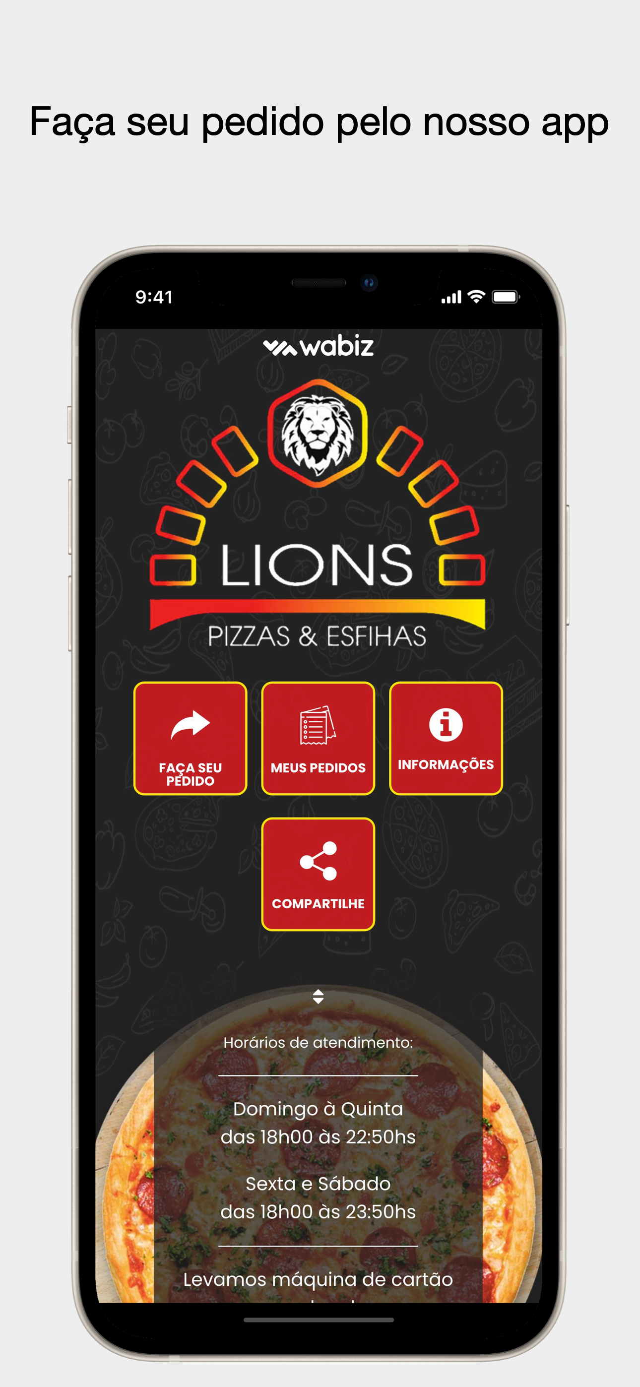Pizzaria e Esfiharia Lions