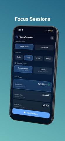 ZikrPulse screenshot