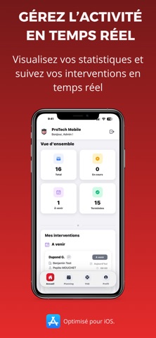 ProTechMC Mobile screenshot