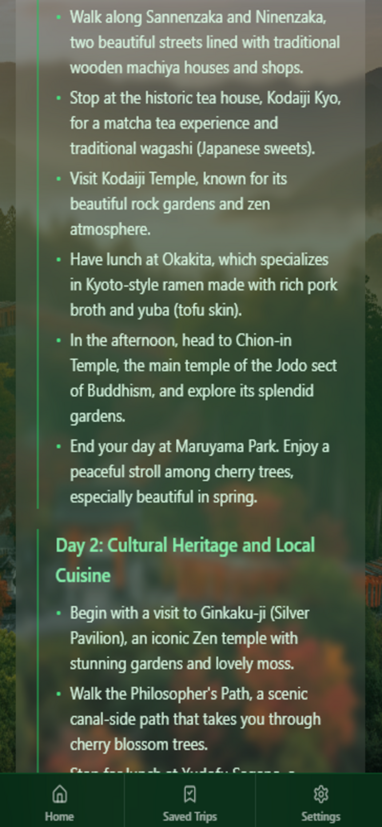 Kyoto Guide - Trip Planner screenshot 7