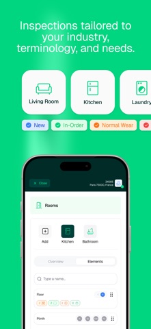 homePad App Rental inspection screenshot
