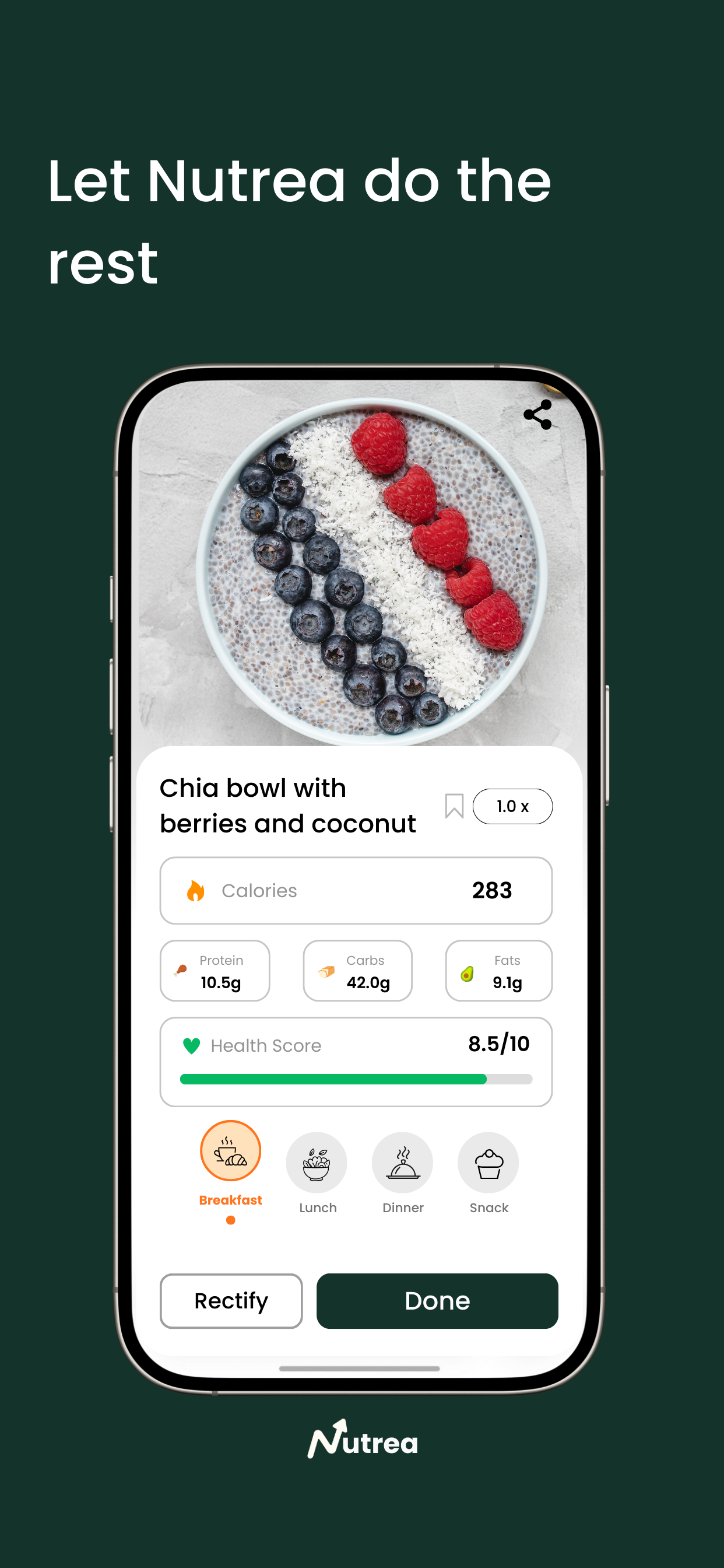 Nutrea - Ai Calorie Tracker