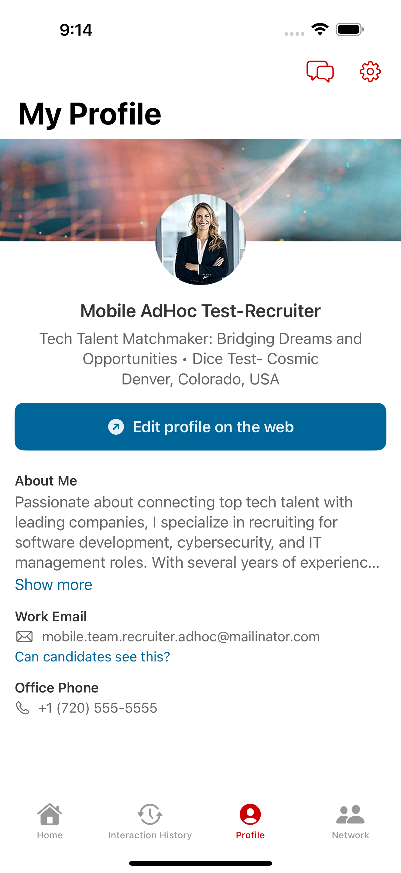 Dice Recruiter
