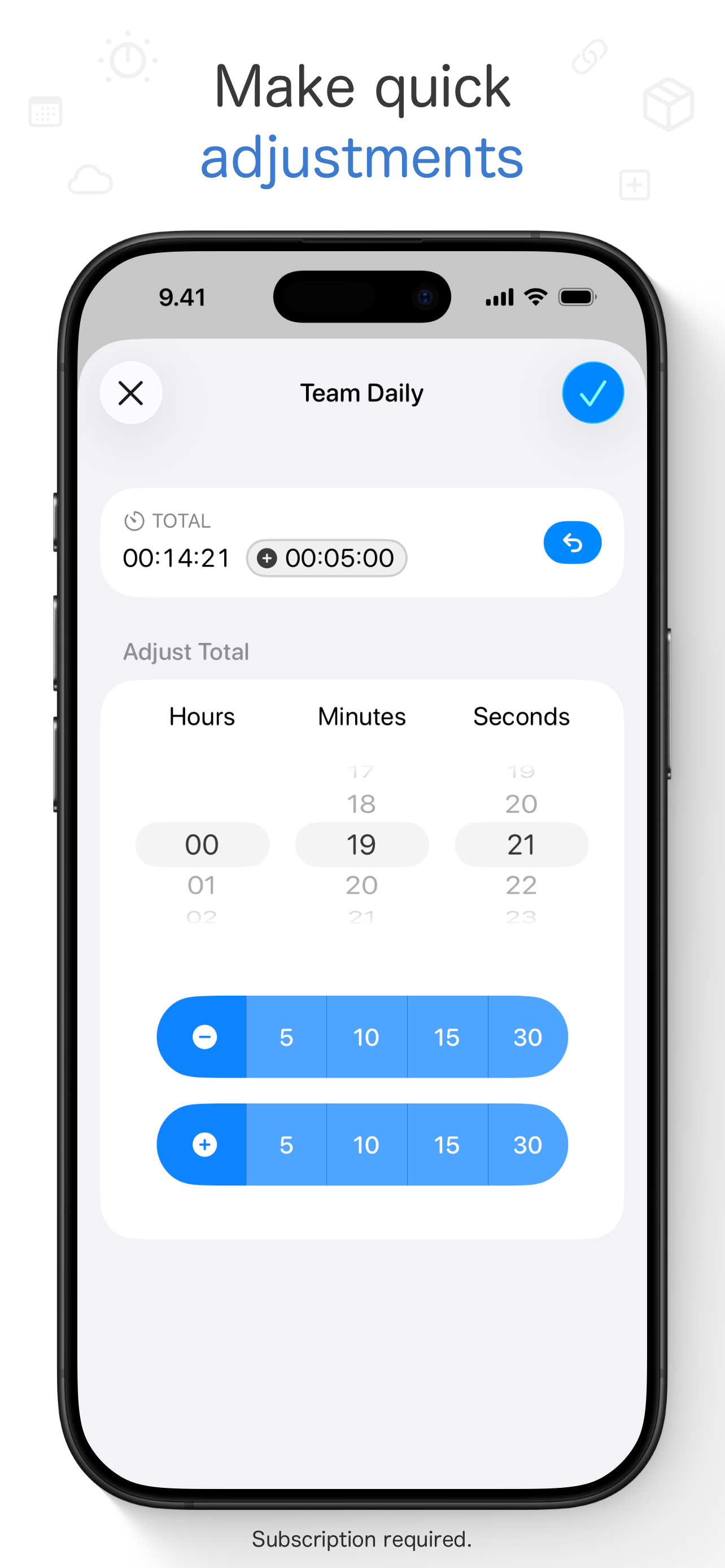 Trackers - Time Tracking screenshot 5