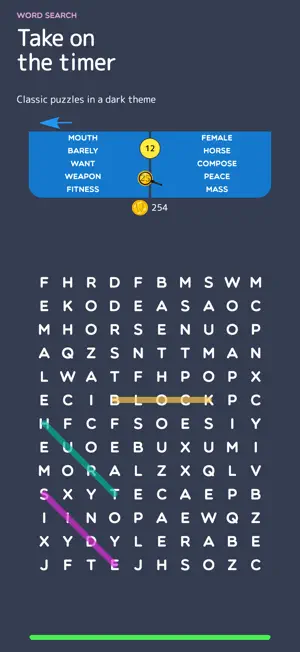 Word Seek: Classic Puzzles screenshot 2
