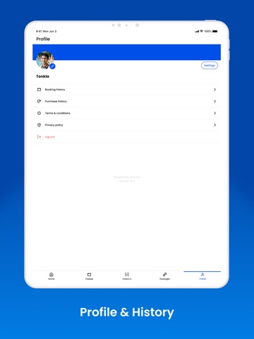 First Serve Sports Club iPad screenshot 4