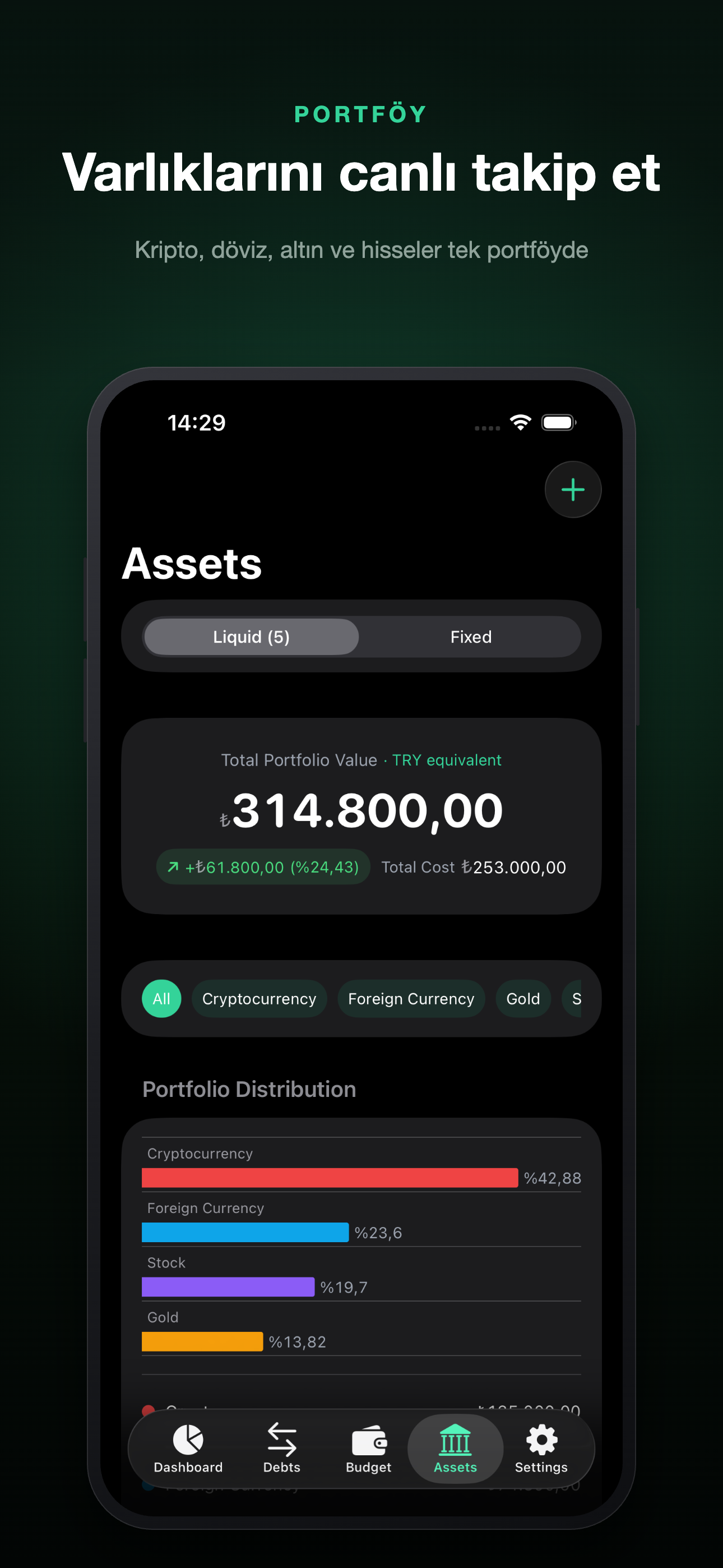 Parametre: Borç Takip screenshot 3