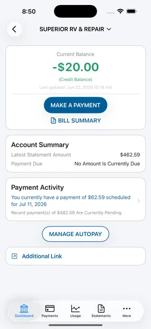 Sevier County Utility District screenshot 1